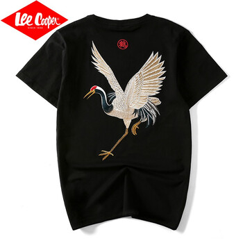 Lee Cooper 短袖 男士T恤 858黑色T恤 