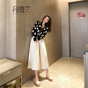 寬松針織外套，微胖女生的好選擇