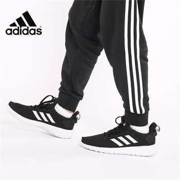 阿迪達(dá)斯（Adidas）跑步鞋F(xiàn)35209/時(shí)尚黑白 44.5
