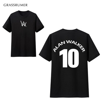 GRASSRUMER 短袖 男士T恤 艾倫沃克10號 黑色 