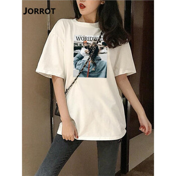 Jorrot 3D，印花 短袖 T恤 女 圓領(lǐng)