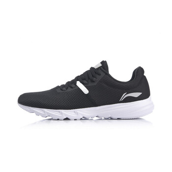 李寧（LI-NING）跑步鞋標(biāo)準(zhǔn)黑/微晶灰/標(biāo)準(zhǔn)白-1 
