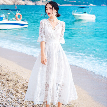 氣質(zhì)小白裙，讓你變身女神主角