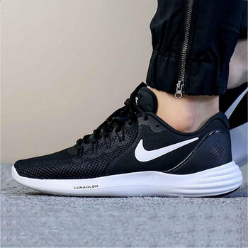 耐克（NIKE）跑步鞋908998-001黑+白+冷灰 36
