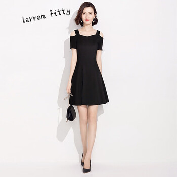 lareen fitty 純色 背帶 連衣裙