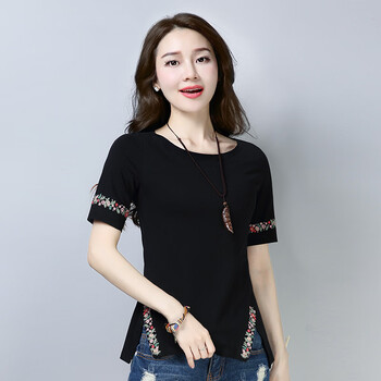 時尚條紋短袖，打造優(yōu)雅女神