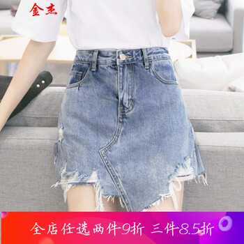 高腰半身裙，微胖美眉的福音