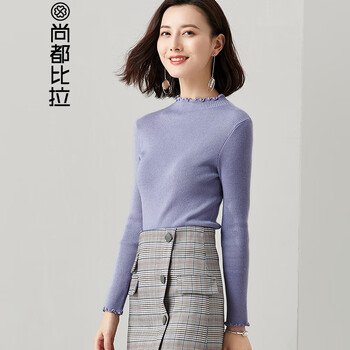 女式立領毛衫