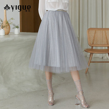 半裙網(wǎng)紗中裙