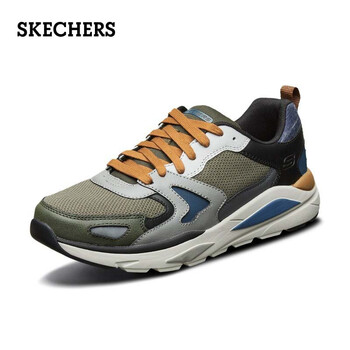 斯凱奇（Skechers）男士灰色/橄欖色/GYOL 39.5