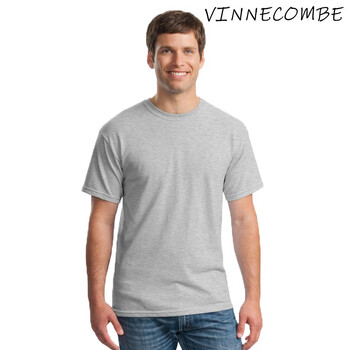 VINNECOMBE 短袖 男士T恤 淺灰色 