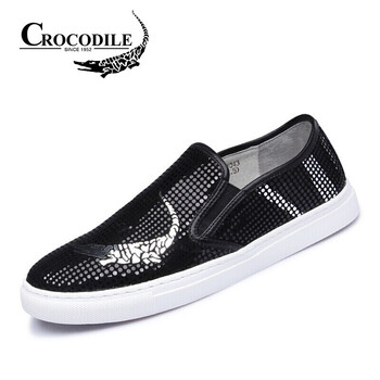 鱷魚(yú)恤（CROCODILE）男士黑/銀色WA01371043 43