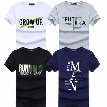 過迭 短袖 男士T恤 HTY短袖UP白+FT灰+R字母黑+大M藍(lán) S，XL，L，XXXL，M，XXL