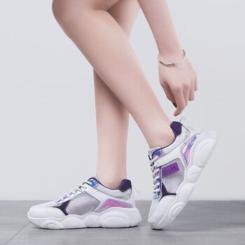 越倫（YUELUN）跑步鞋白紫色 