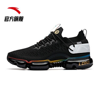 安踏（ANTA）跑步鞋(男款)黑/安踏白-11 