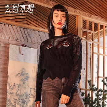 寬松短袖針織衫，穿出你的少女心