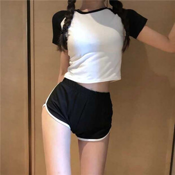 上衣熱褲裝