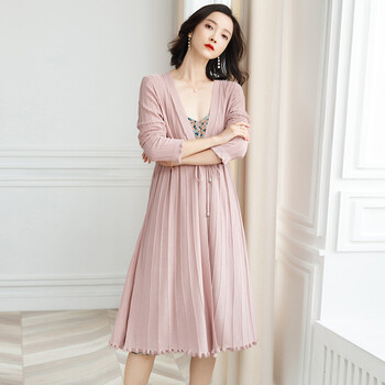 針織開(kāi)衫，微胖女生的小心機！