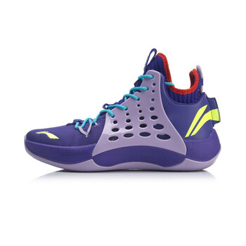 李寧（LI-NING）籃球鞋自由紫/淡柔紫-3 