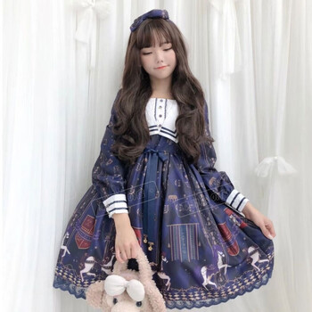 學(xué)生夏日連衣裙