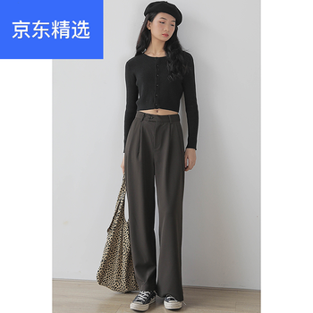 時(shí)尚高腰闊腿褲，讓你的美上天