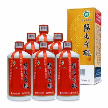 尚善陽光佳釀53%vol500ml，750ml及以上 醬香型，醬香