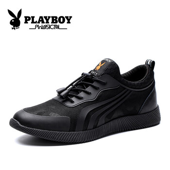 花花公子（PLAYBOY）男士Z黑色內(nèi)增高 41