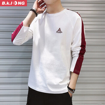 巴克龍（bakelong） 長(cháng)袖 男士T恤 DS332白色 
