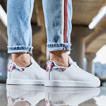 喬丹板鞋白色/新喬丹紅 38.5