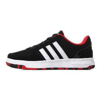 阿迪達(dá)斯（Adidas）板鞋BB9717黑+白+紅 