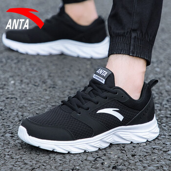 安踏（ANTA）跑步鞋黑白 40，42.5，41，42，43，44.5