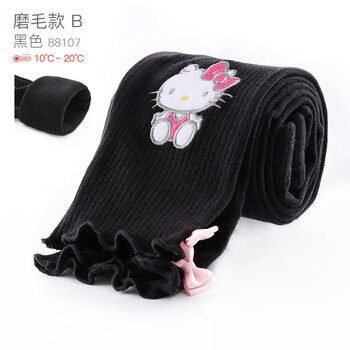 女童打底褲磨毛