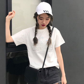 純色印花上衣，打造優(yōu)雅小仙女