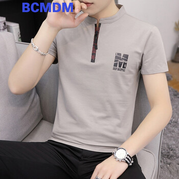 BCMDM 短袖 男士T恤 0012灰色 
