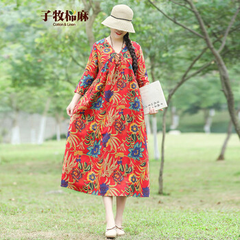 寬松連衣裙，塑造優(yōu)雅女神