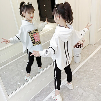 女童蝙蝠袖兩件套