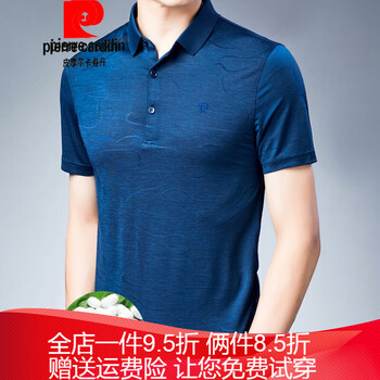 皮爾卡丹（pierrecardin） 短袖 男士T恤 855蘭色 