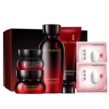 美膚寶（MEIFUBAO）套裝/禮盒舒緩鎮(zhèn)靜，抗皺，提拉緊致，保濕，淡斑，補水，深層清潔