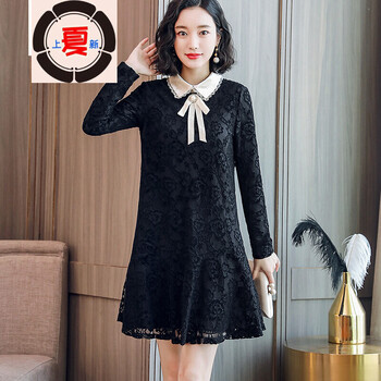 時(shí)尚長(zhǎng)袖連衣裙，打造甜美女人味