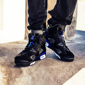 耐克（NIKE）籃球鞋馬毛蛇紋黑紫AR2257-005 