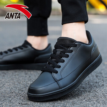 安踏（ANTA）板鞋黑/碳灰 