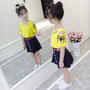 時尚女大童套裝