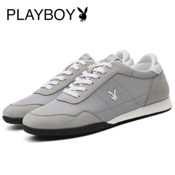 花花公子（PLAYBOY）男士總CX59563灰色 39，40，41，42，43