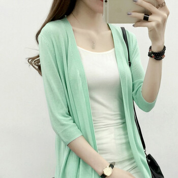 寬松針織外套，微胖女生的福音