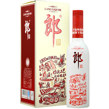 郎酒44.8度375mL-500mL，500ml 醬香型，醬香