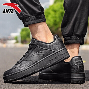 安踏（ANTA）板鞋-3黑/銀 39，40.5，40，41，42.5，42，43，44.5