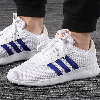 Adidas跑步鞋F(xiàn)34643/白/學(xué)院藍(lán)/原灰白 41