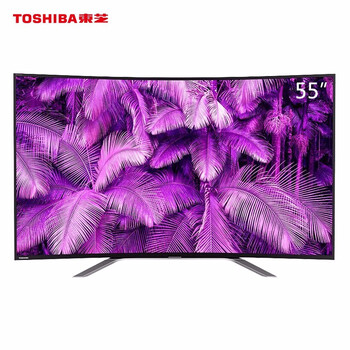 東芝（TOSHIBA） 55U86CMC 55英寸 曲面電視，4K超清電視，人工智能電視