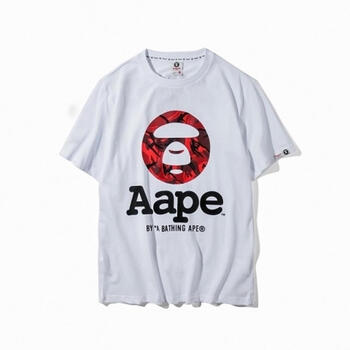 茵淑達（INSODAER） 短袖 男士T恤 aape短袖白色紅 