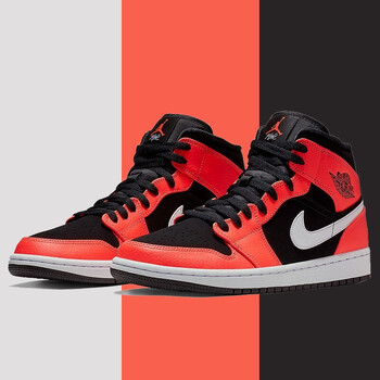 耐克（NIKE）籃球鞋554724/554725-061 紅外線 38